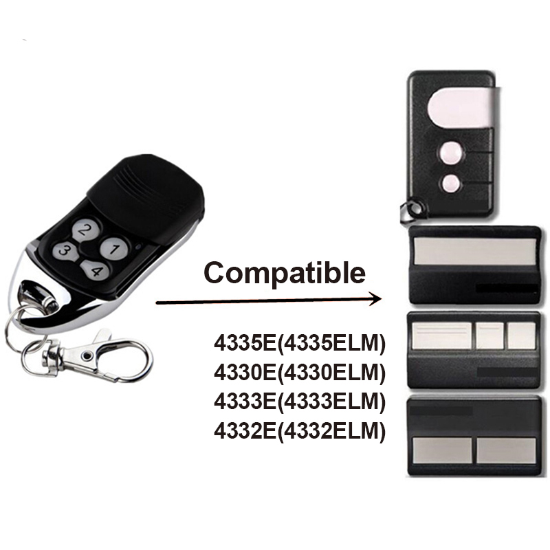 Ersatz Handsender Kompatibel Mit Chamberlain 4335E 4330E 4332E Rolling